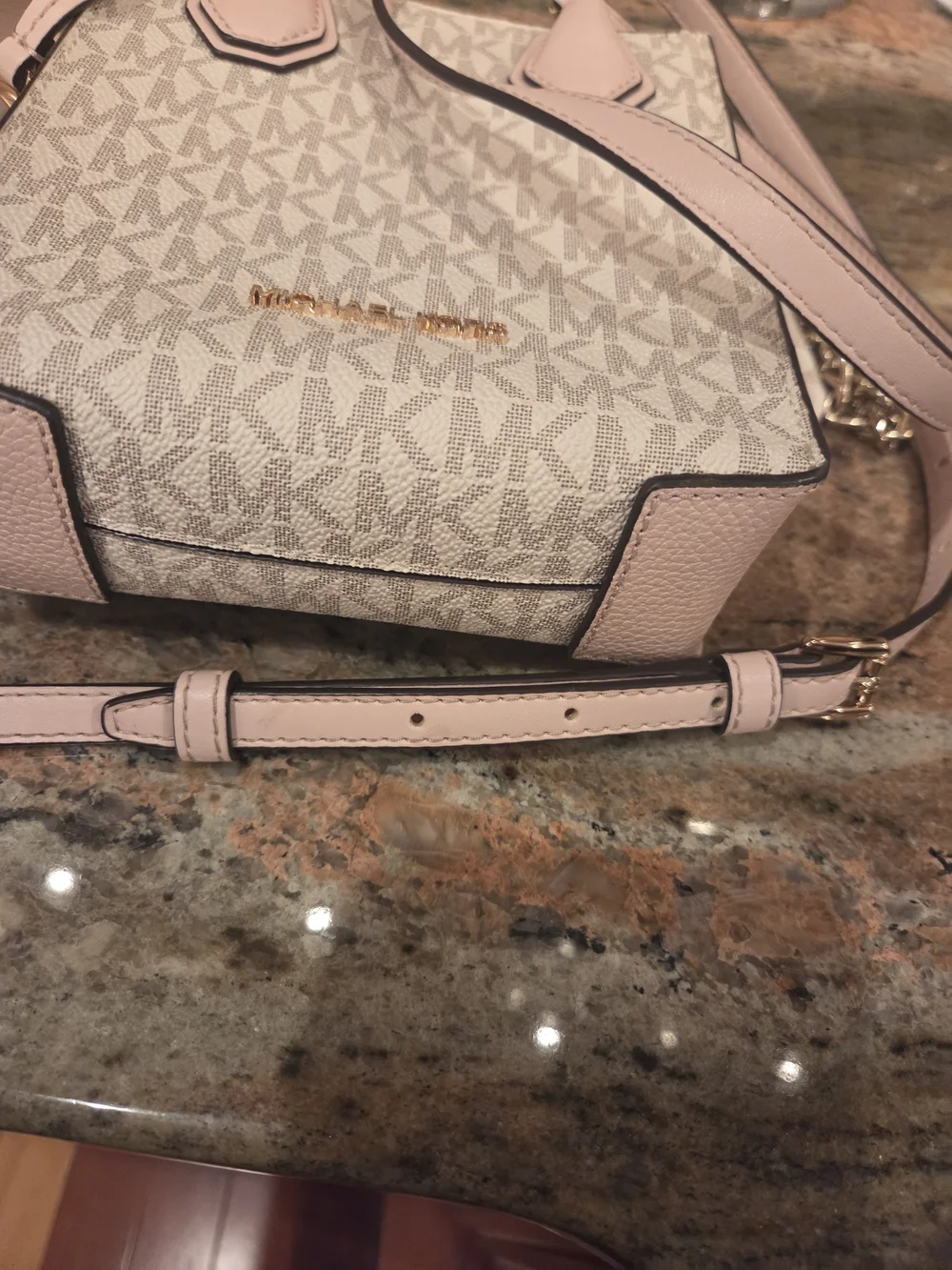 Michael Kors Pink 3-Piece Handbag Set - Tote, Wristlet & Mini Satchel